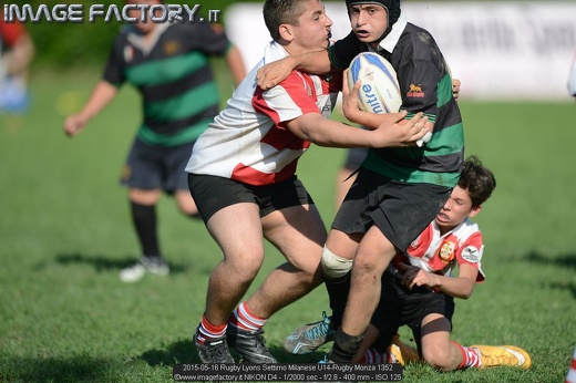 2015-05-16 Rugby Lyons Settimo Milanese U14-Rugby Monza 1352